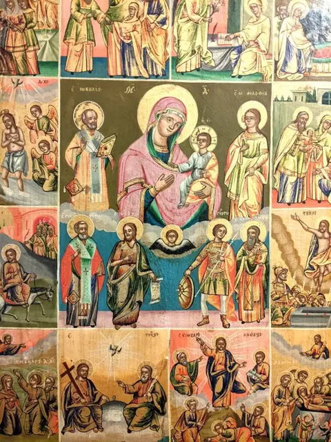 Icoon - Hout - 19e eeuw