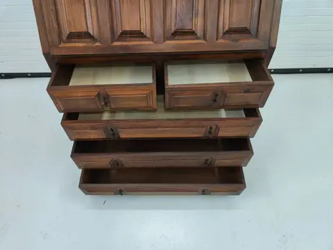 Bureau - Hout - Eind 20e eeuw