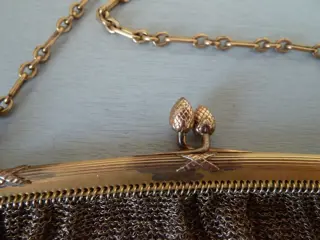 Minaudière in vergulde Oria XIX th - Verguld - 19e eeuw