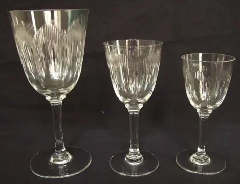 Baccarat - 6 portwijnglazen Model Molière - 11.6cm - Kristal