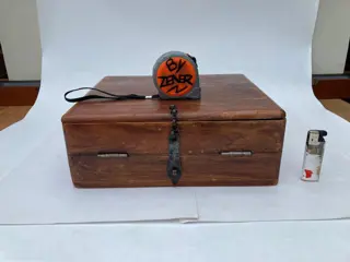 Schrijfkist - Teak - Late 19th/ 20th century