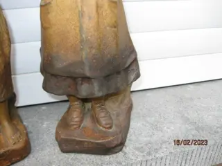 Gustave Van Vaerenbergh (1873-1927) - Beeld(en)/Beeldje(s) (2) - Gips - Begin 20e eeuw