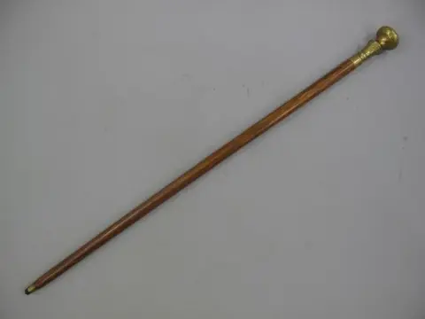 Wandelstok - Messing - 20e eeuw