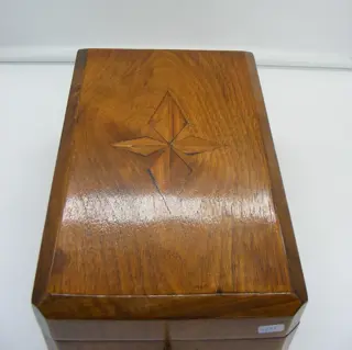 Scheerkistje voor heren, No Rp - Hout - ca. 1900