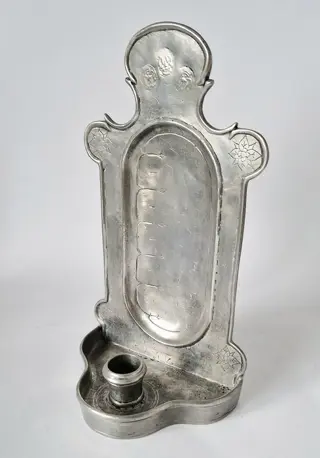 kaarsklok - Tin - 20e eeuw