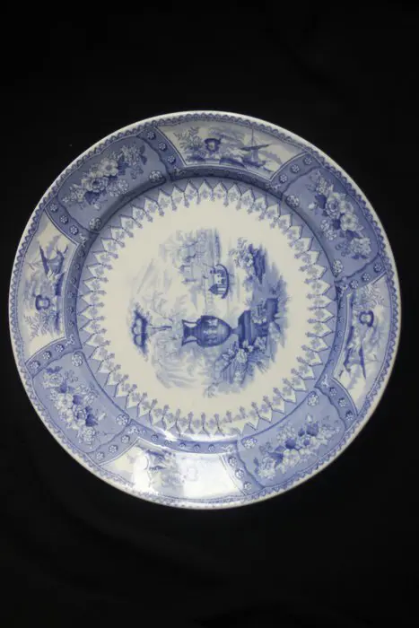 Thomas Mayer - 6 uitzonderlijke "Canova" borden van Thomas Mayer, Staffordshire, 1830-1838 (6) - Porselein