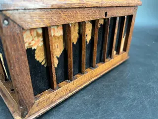 decoratief kistje - Eik - 19e eeuw