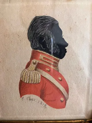 aquarel tekenen (1) - Glas, Messing, Papier - 19e eeuw