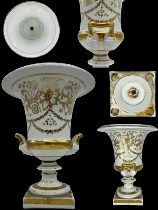 Vaas (1) - Empire - Porselein