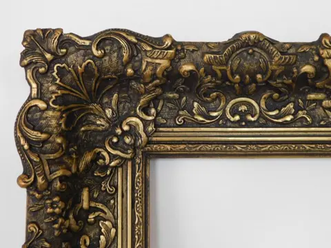 Large painting frame / frame - Hout, Verguld - 20e eeuw