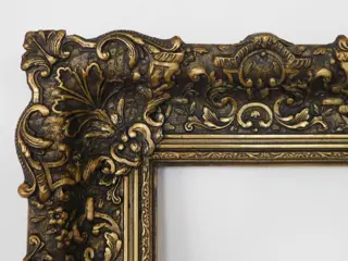 Large painting frame / frame - Hout, Verguld - 20e eeuw