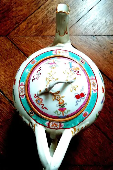 MINTON - Theeservies (3) - Victoriaanse stijl - Porselein