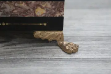 Candelabrum (2) - Napoleon III - Marmer, Messing - Tweede helft 19e eeuw