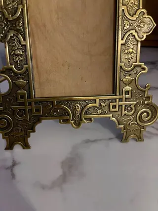 Fotolijst (1) - Neoklassieke stijl - Messing - Begin 20e eeuw