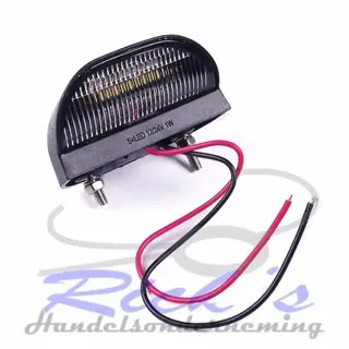 Kentekenverlichting Led 74 x 52 mm