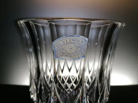 Charles Graffart en René Delvenne - Val Saint Lambert - Crystal vase "Nicole" (1) - Kristal