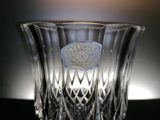 Charles Graffart en René Delvenne - Val Saint Lambert - Crystal vase "Nicole" (1) - Kristal