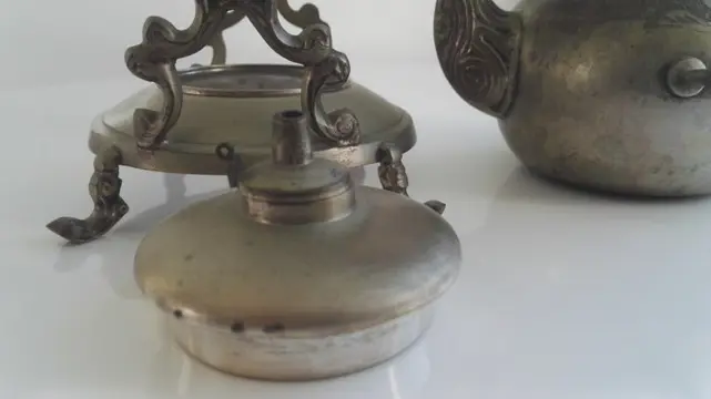samovar - Legering - Eind 19e eeuw