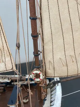 Modelboot op schaal, anders vissersschip (1) - Hout - anders 21 e eeuw