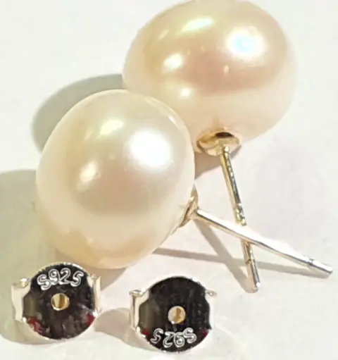 Prachtige natuurlijke lapis lazuli en zoetwaterparels - AAAA - met Griekse kruizen - collier en (2) - hematiet - vergulde zilveren broche - Tweede helft 20e eeuw