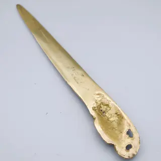 brief opener - Brons - Eind 19e eeuw