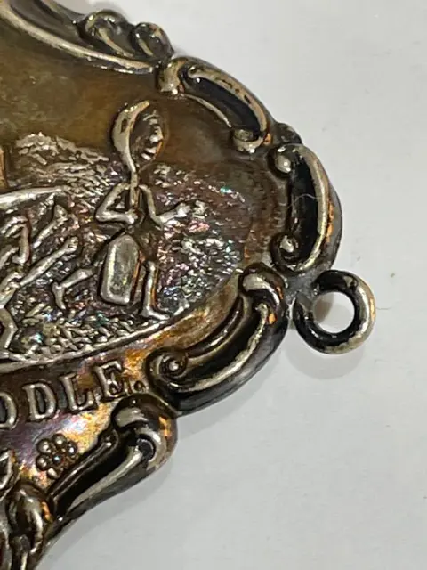 Rammelaar - Parelmoer, Verzilverd - Eind 19e eeuw