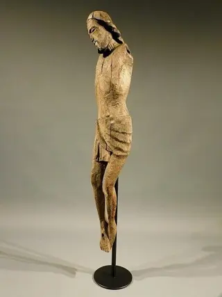 Corpus Christi, 51 cm. - Hout - Eind 18e eeuw