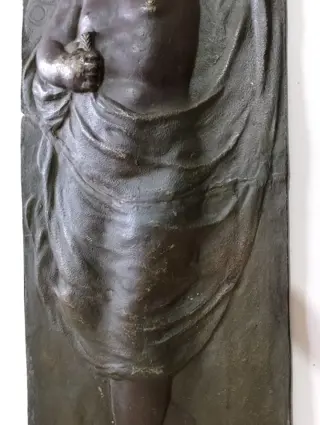 Fonderia Carrano - Reliëf, Engel - 55,5x18,5cm (1) - Brons (gepatineerd) - ca. 1900