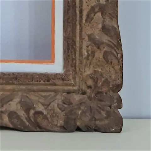 Gesneden houten frame - Hout - Begin 20e eeuw