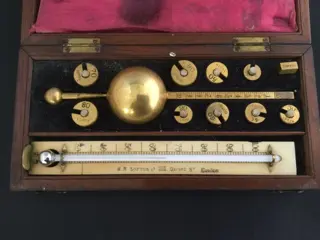 Sikess Hydrometer - Messing - rond 1900