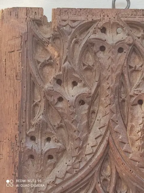 houten paneel - Hout - In gotische stijl