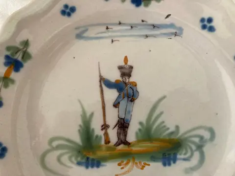 nevers - 3 assiettes révolutionnaires/ 3 revolutionaire platen (3) - Faience