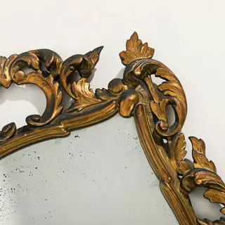 Spiegel in verguld snijwerk - Hout - Begin 20e eeuw