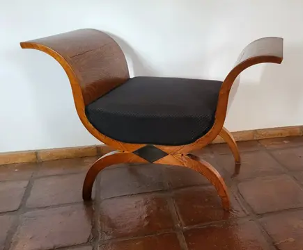 Gondel stoel - Biedermeier - Elm - Eerste helft 19e eeuw