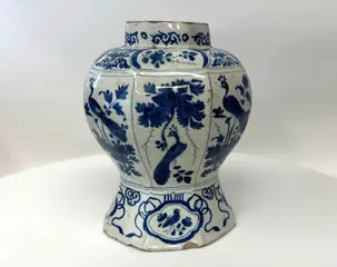 Delft, Plateelbakkerij - Antieke Delftse vaas 18e eeuw - Aardewerk