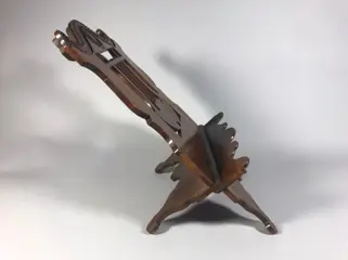 Boekenstandaard - Vruchtenhout - 19e eeuw