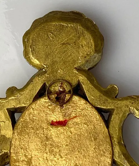 Miniatuur portret (1) - Hout - Eerste helft 19e eeuw