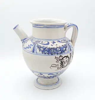 Manifattura Mainardi (attr.) - Bassano - Apotheek pot - Venetiaanse majolica