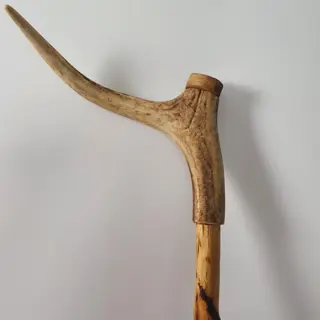 Antieke wandelstokken (3) - Hout - Eerste helft 20e eeuw