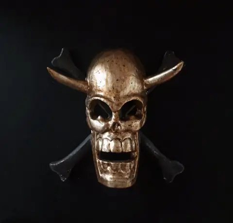 Masker - 30 cm - Hout - Eerste helft 20e eeuw