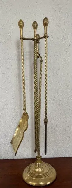 Knecht schouw - Haardstel (4) - Brons - Eerste helft 20e eeuw