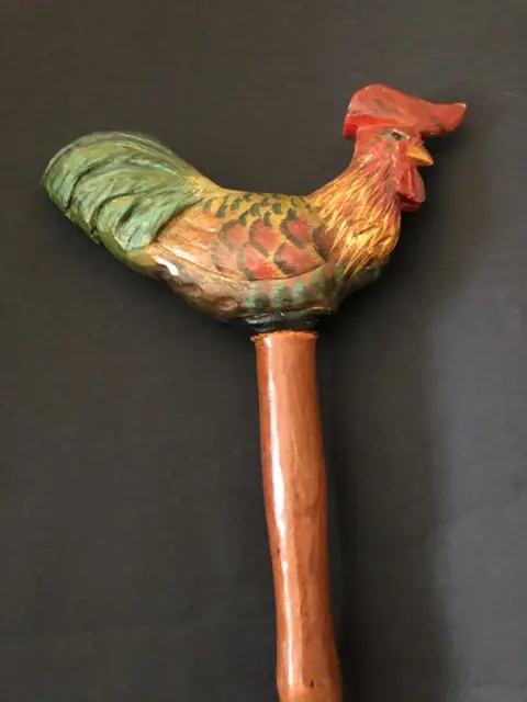 Wandelstok - Hout - Tweede helft 20e eeuw