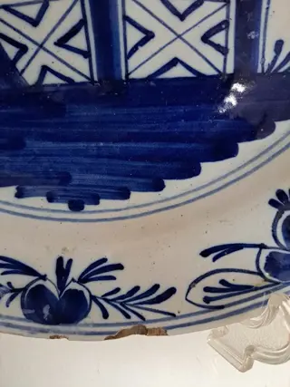 Delft, Plateelbakkerij - Bord (1) - Aardewerk