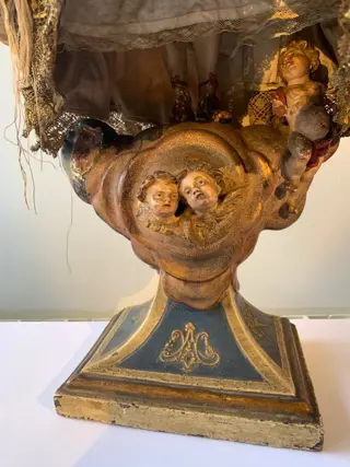 Beeld, Maagd - Keramiek - Tweede helft 19e eeuw