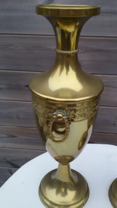 Vazen (2) - Koper - Eind 19e eeuw