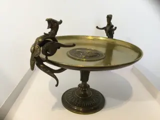 Tazza - Neoklassieke stijl - Brons, Messing - Tweede helft 19e eeuw