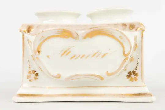 Limoges, Vieux Paris - Juwelendoosje, Vaas (4) - Porselein