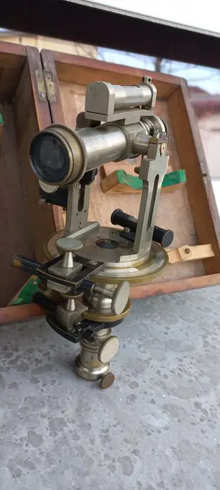 Theodoliet Cirkel van uitlijning L'Hermite en Lejard Succ Richer - Staal (roestvrij) - rond 1890