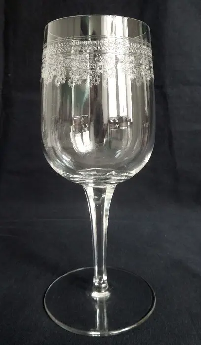 Baccarat - 6 Pompadour waterglazen 17,6cm - Kristal