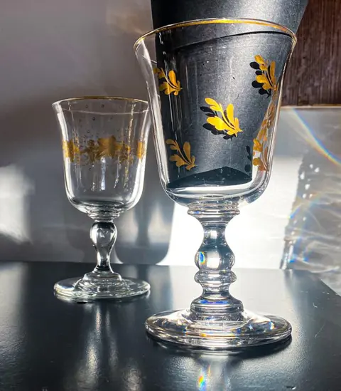 Baccarat/St.Louis - bril (2) - Kristal